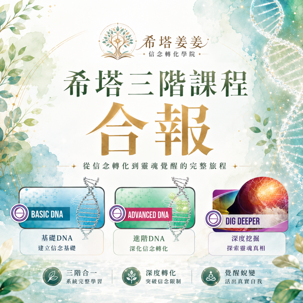希塔療癒三階合報優惠｜希塔姜姜｜信念轉化學院